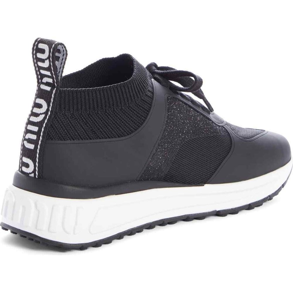 Miu Miu Sock Sneaker Black Size 41 - image 2